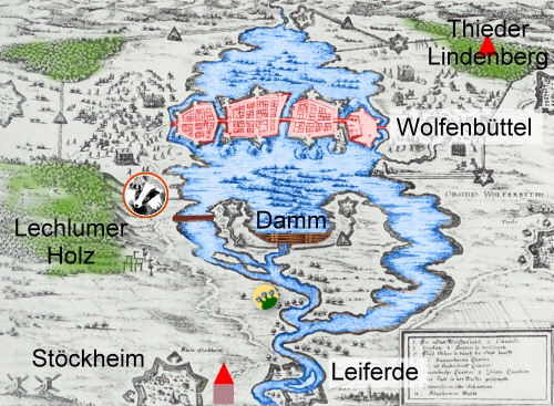 berschwemmung bei Gro Stckheim